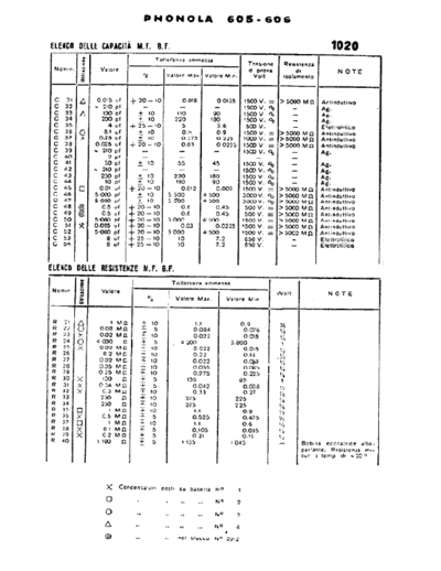 Phonola 605 606 components