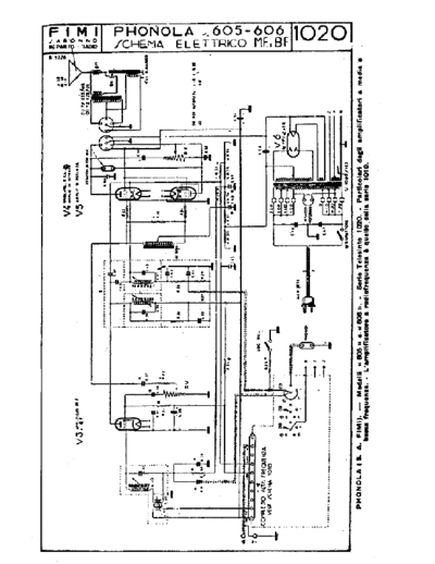 Phonola 605 606 IF and LF amplifiers