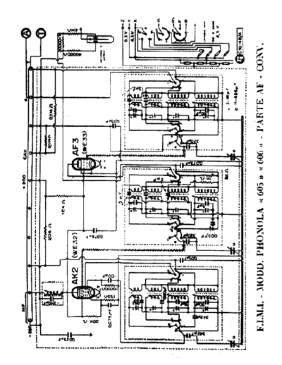 Phonola 605 606 RF unit