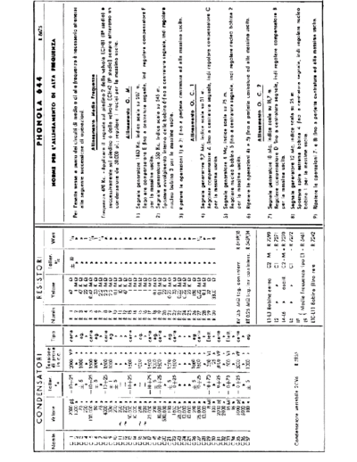 Phonola 644 components