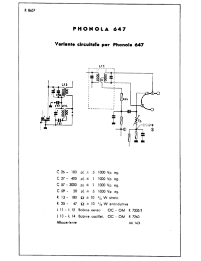 Phonola 647 variant