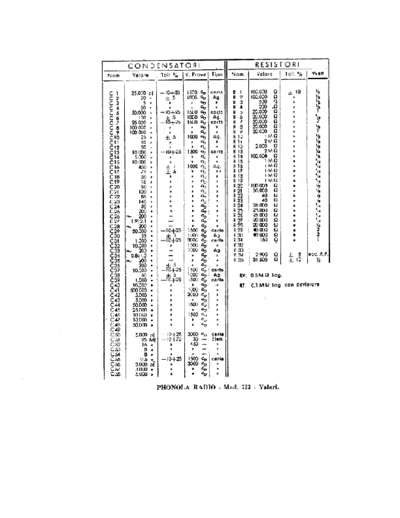 Phonola 723 components