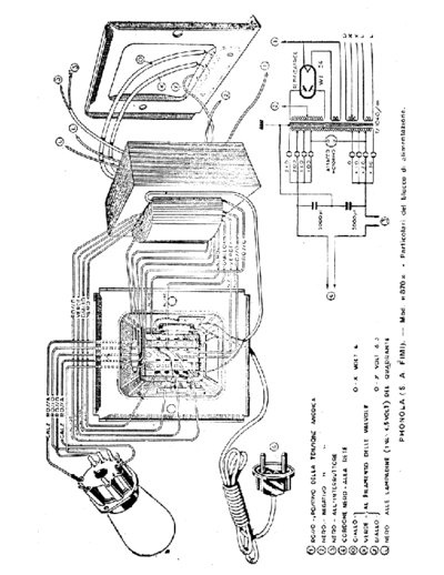 Phonola 870 power supply assembly