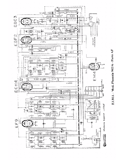 Phonola 902A RF unit