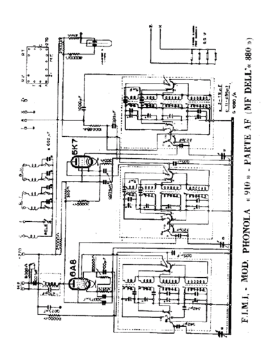 Phonola 910 RF unit