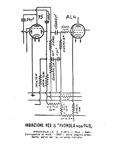 Phonola 940 variant