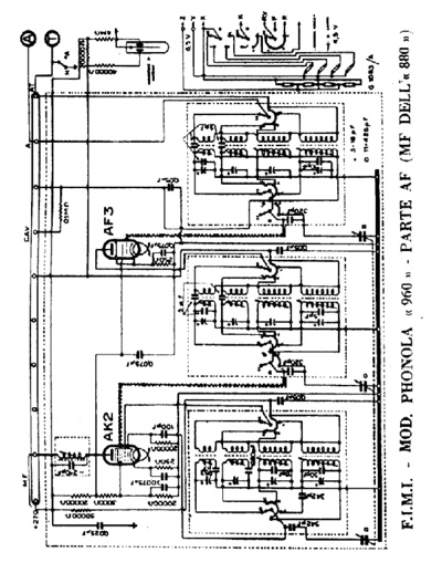 Phonola 960 RF unit