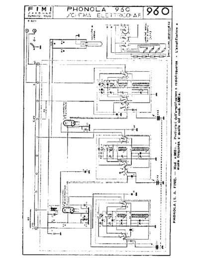 Phonola 980 RF unit