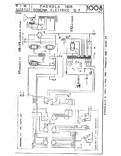 Phonola 1008 LF unit
