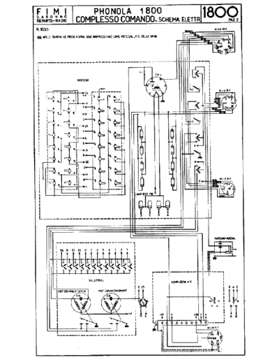 Phonola 1800 tuning unit
