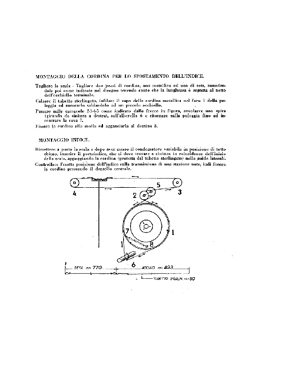 Phonola 5512 A-B 5517A 5518 tuning cord
