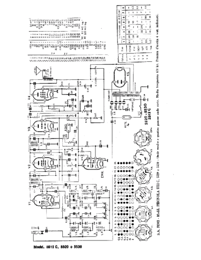 Phonola 5512C 5529 5530
