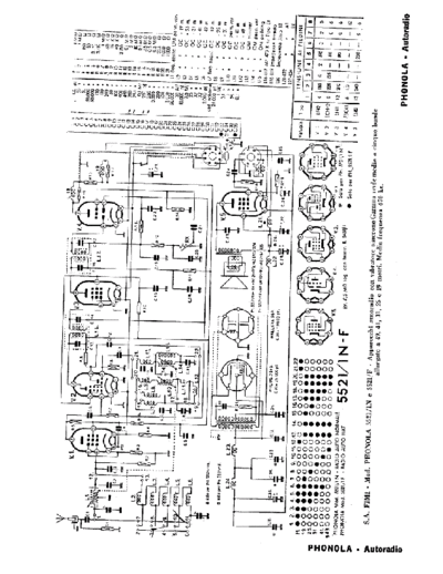 Phonola 5521-1N 5521-F alternate