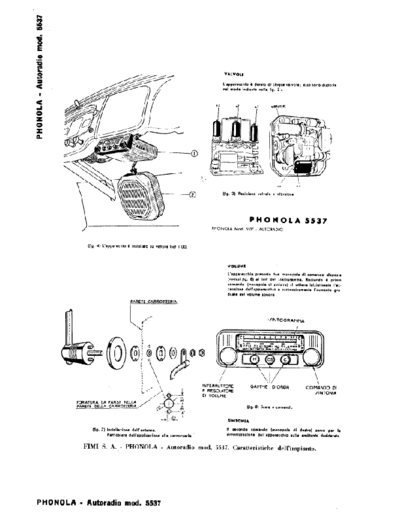 Phonola 5537 assembly