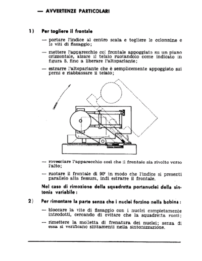 Phonola 5589 5593 disassembly