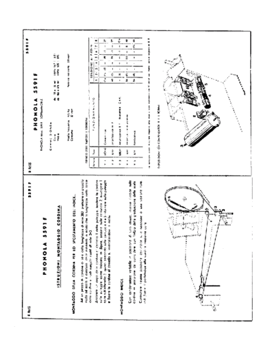 Phonola 5591F tuning cord