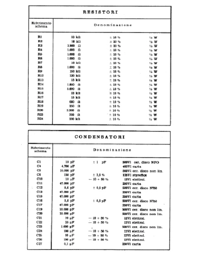 Phonola T701 components