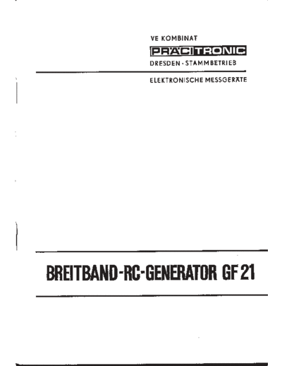 Praecitronic_GF21_Anleitung