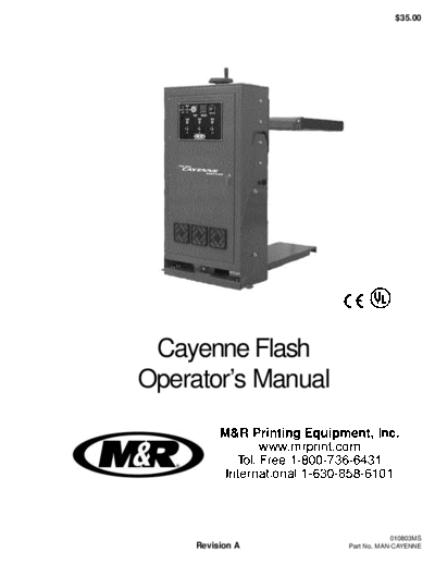Cayenne Flash-Manual (08 Jan 2003)