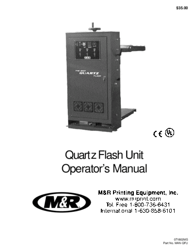 Quartz Flash-Manual (18 Jul 2002)
