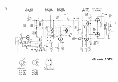 aiwa ar 666