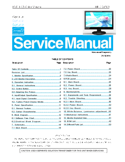 AOC_Service_Manual-HP-CQ1569_A00+monitor+lcd