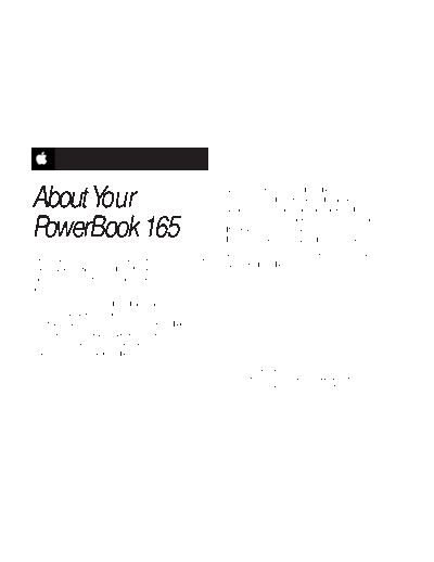 PowerBook 165 User