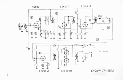 crown tr 680 a