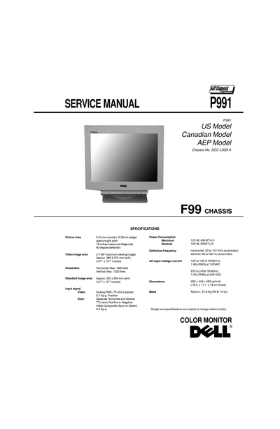 DELL_P991 Chassis F99 sm