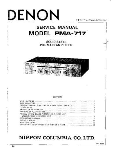 denon pma717