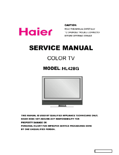 HAIER+HL42BG+lcd