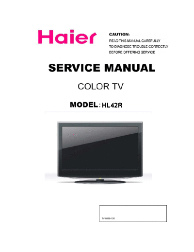 HAIER+HL42R+lcd