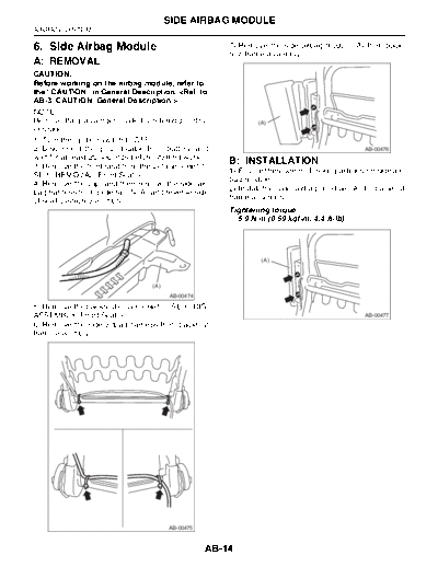 Side Airbag Module