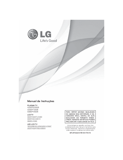 TV+PLASMA++LG_50PT250B_manual+do+usu%E1rio