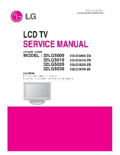 LCD+TV+LG_32LG5000_32LG5010_32LG5020_32LG5030++Chassis+LD84A