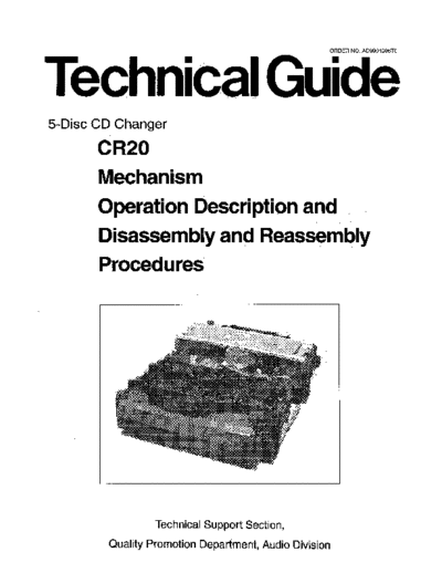 CR20 SERVICE GUIDE