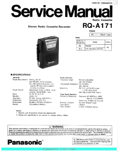 Panasonic_RQA171_sch