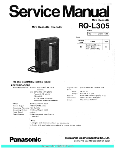 Panasonic_RQL305_sch