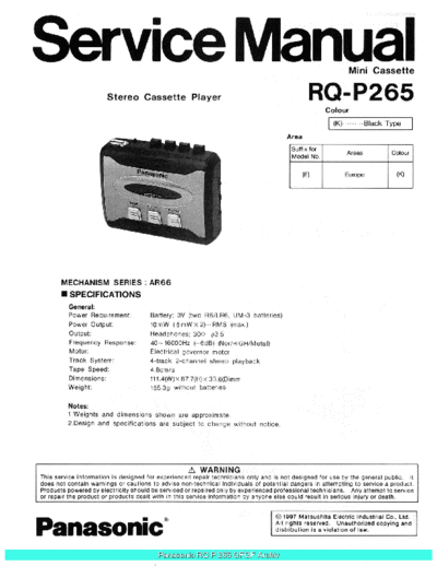 Panasonic_RQP265_sch