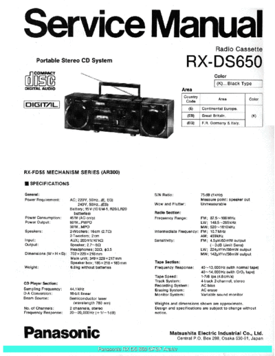 Panasonic_RXDS650_sch