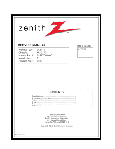 Zineth L17W36