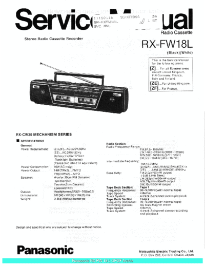 Panasonic_RXFW18L_sch