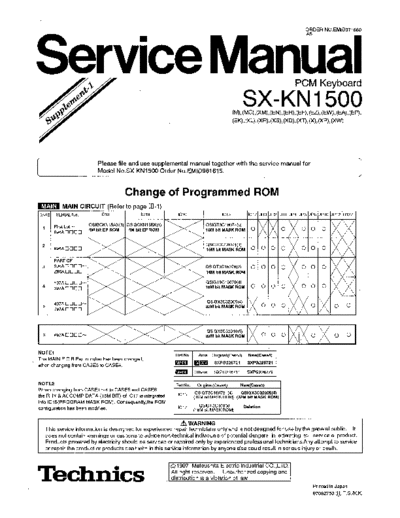 4230 - suplemento del manual de servicio