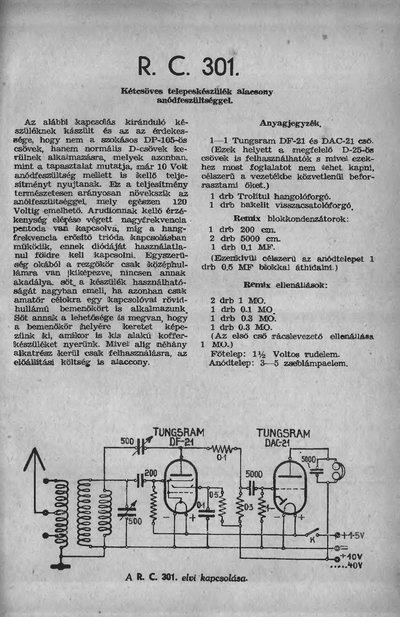 radio compass 301