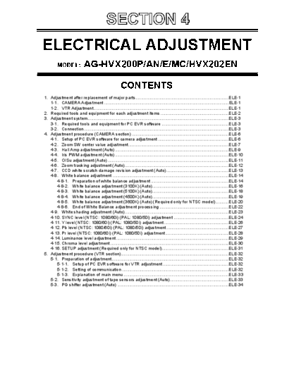 6384 - manual de servicio  secciÃ³n 4- ajustes elÃ©ctricos(actualizado en junio 06)