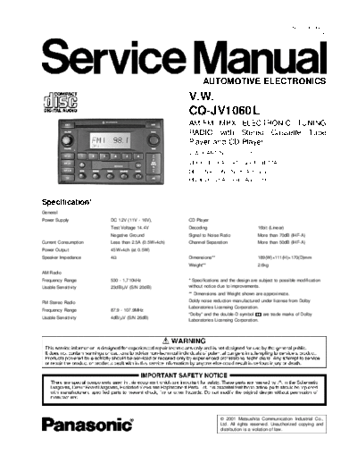 VW CQ-JV1060L