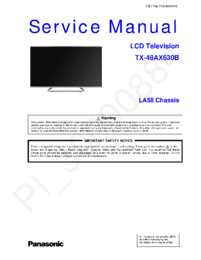 Panasonic+TX-48AX630B+chassis+LA58