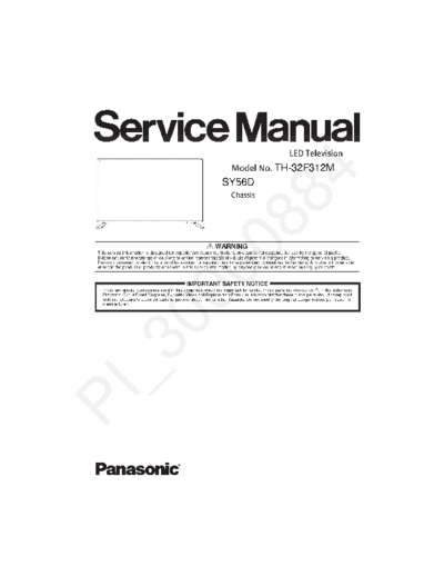 Panasonic_TH-32F312M_Chassis_SY56D