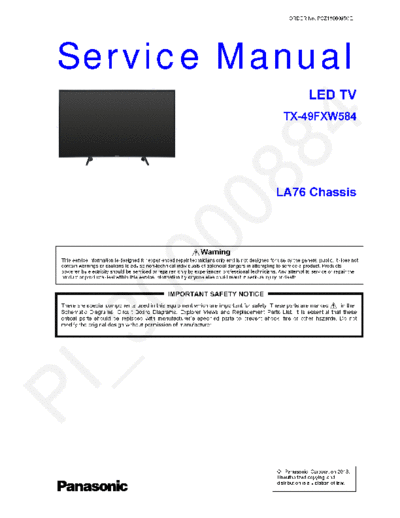 Panasonic_TX-49FXW584_Chassis_LA76_[X]
