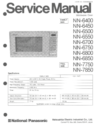 Panasonic_NN-6400-6450-6500-6550-6700-6750-6800-6850-7750-7850